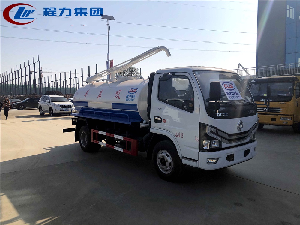 国六【5方】东风D6 吸粪车