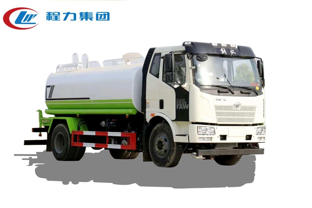国六【13立方】解放J6 洒水车