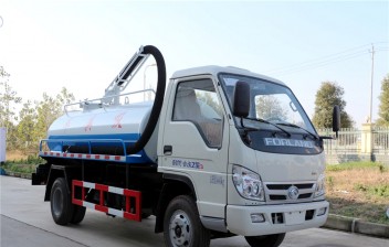 (5方 不上户)福田国三吸粪车