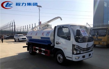 国六【5方】东风D6 吸粪车