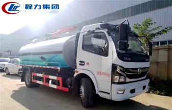 国六【8方】东风D7 吸粪车