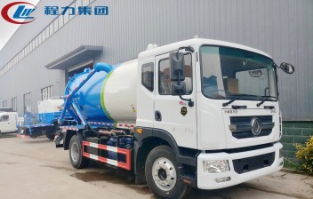 国六【12方】东风D9 吸污车