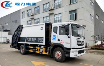国六【12立方】东风D9 压缩垃圾车