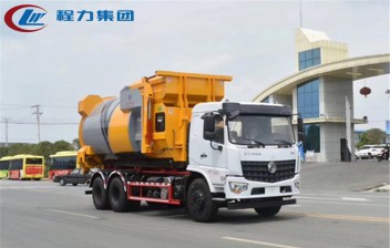 国六【18方】东风专底后双桥 勾臂垃圾车