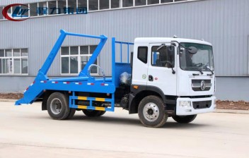 国六【10立方】东风D9 摆臂垃圾车