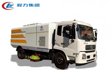 国六【8方尘】东风天锦 干湿两用扫路车
