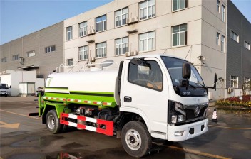 国六【5立方】东风D6 洒水车