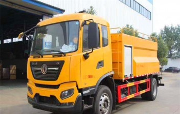 国六天锦10方方罐管道疏通车
